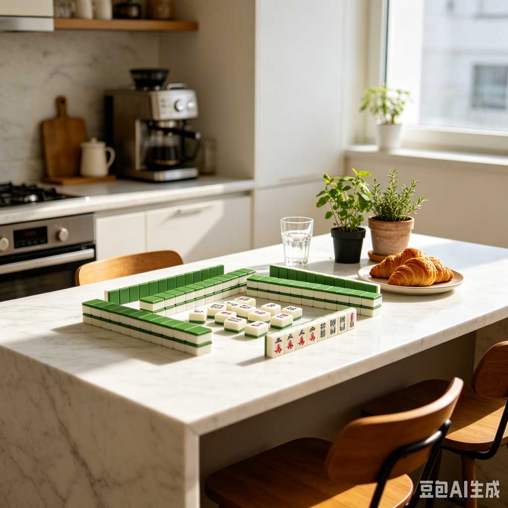 wear resistant print mahjong set