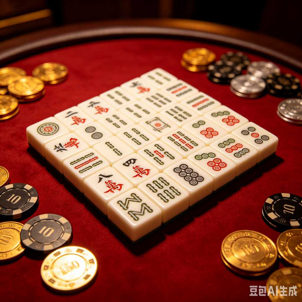 bamboo mahjong set